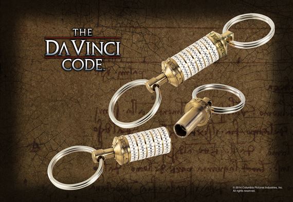 DaVinci Code Cryptex Key Chain