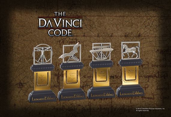 The DaVinci Drawings Bookmarks