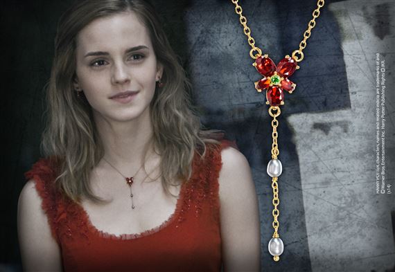 Hermione Red Crystal Necklace