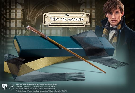 Wand of Newt Scamander in Collector's Box