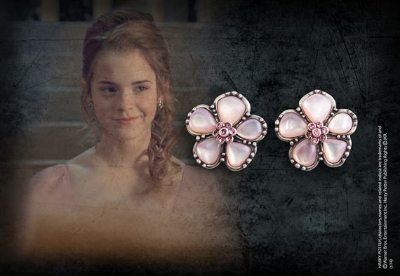 Hermione Yule Ball Earrings, Silver Plated