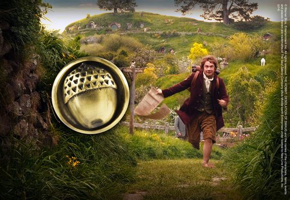 Bilbo's Button Pin