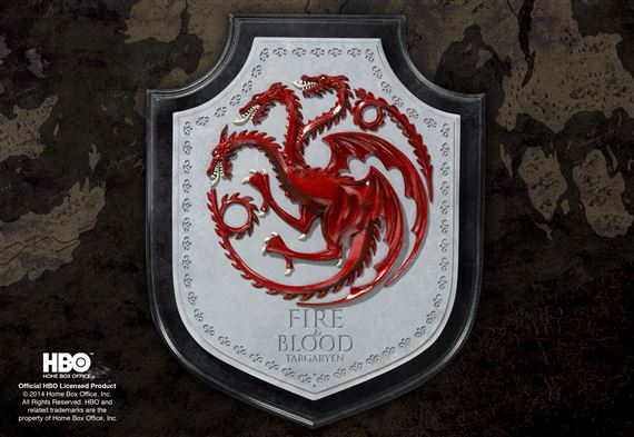 Targaryen House Crest WALL PLAQUE