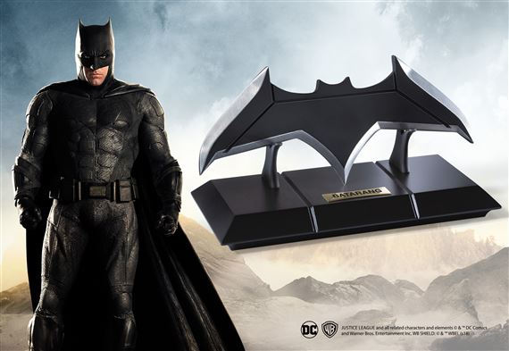 Batman Batarang Prop Replica with display