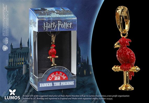 Lumos HP Charm # 22 - Fawkes the Phoenix