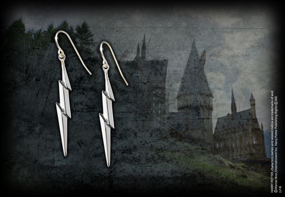 The Lightning Bolt Earrings - Silver